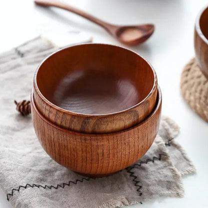 Japanese Date Wood Bowl