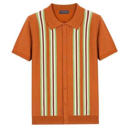 Men’s Luxury Knit Polo Shirt