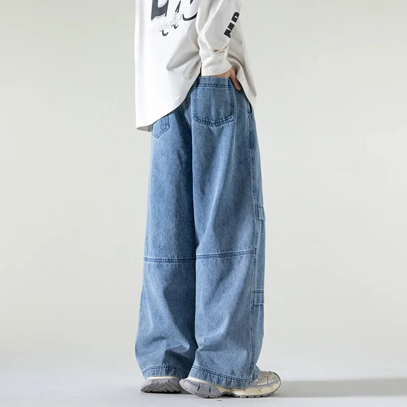Urban Flow Loose Washed Jeans