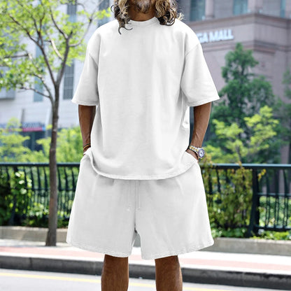 Trendy Men's 2-Piece Summer Outfit Set