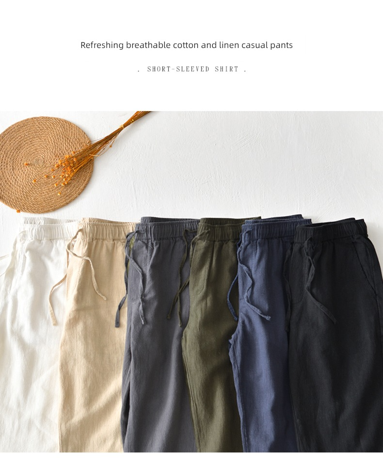 Yves Relaxed Linen Pants